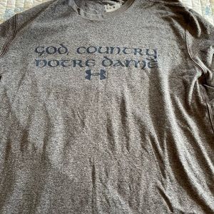 Notre Dame long sleeve shirt God Country Notre Dame size L